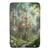 Steampunk Garden Bath Mat (Voorkant Verticaal)