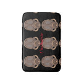 Steampunk Gas Mask Thunder_Cove Badmat (Voorkant Verticaal)