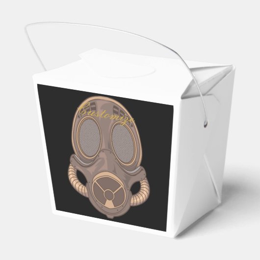 Steampunk Gas Mask Thunder_Cove Bedankdoosjes (Achterkant)