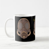 Steampunk Gas Mask Thunder_Cove Koffiemok (Links)