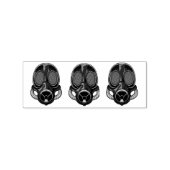 Steampunk Gas Mask Thunder_Cove Rubberstempel (Gestempeld)