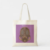 Steampunk Gas Mask Thunder_Cove Tote Bag (Achterkant)