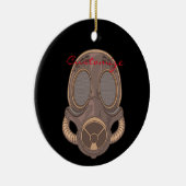 Steampunk Gasmaskers Thunder_Cove Keramisch Ornament (Rechts)