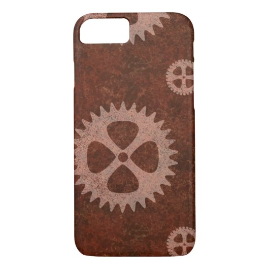 Steampunk Gear iPhone Case (Achterkant)