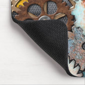 STEAMPUNK GEAR ONTWERP MOUSEPAD MUISMAT (Hoek)