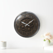  Steampunk Gear Wall Clock Grote Klok (Huis)