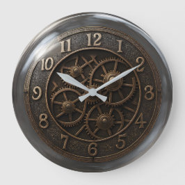  Steampunk Gear Wall Clock Grote Klok