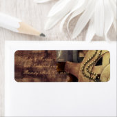 Steampunk Gears & Baubles Wedding Etiket (Insitu)