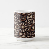 STEAMPUNK GEARS COFFEE MOK (Center)