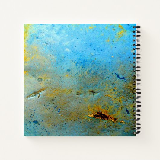 Steampunk Gears Collage Sketch Notitieboek (Achterkant)