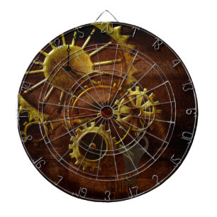 Steampunk Gears Dartbord