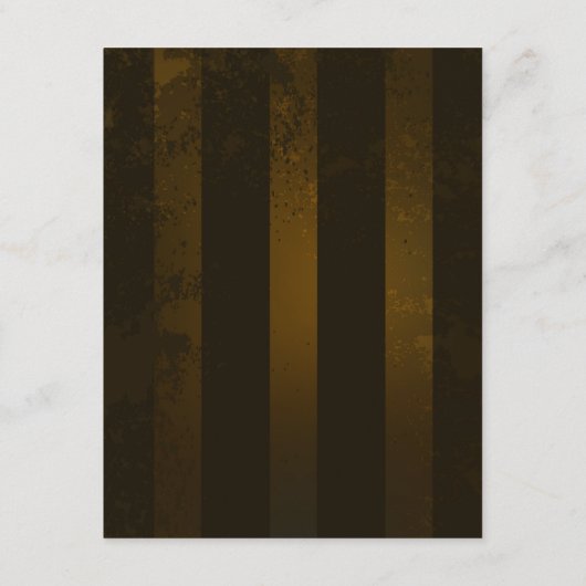 Steampunk Gears en Blue Butterflies Advieskaart (Achterkant)