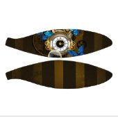 Steampunk Gears en Blue Butterflies Basketbal (Panelen)