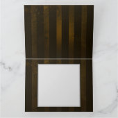 Steampunk Gears en Blue Butterflies Bedankkaart (Binnen)