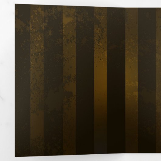 Steampunk Gears en Blue Butterflies Drieluik Programma (Binnenzijde eerst)