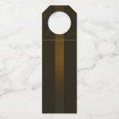 Steampunk Gears en Blue Butterflies Flessenhanger (Achterkant)