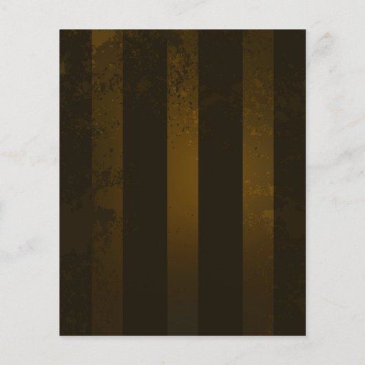 Steampunk Gears en Blue Butterflies Flyer (Achterkant)