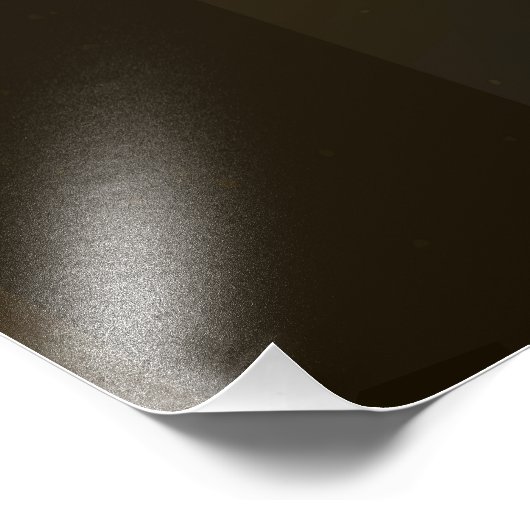 Steampunk Gears en Blue Butterflies Foto Afdruk (Hoek)