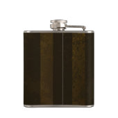 Steampunk Gears en Blue Butterflies Heupfles (Achterkant)