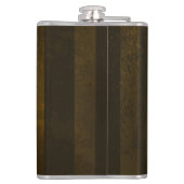 Steampunk Gears en Blue Butterflies Heupfles (Achterkant)