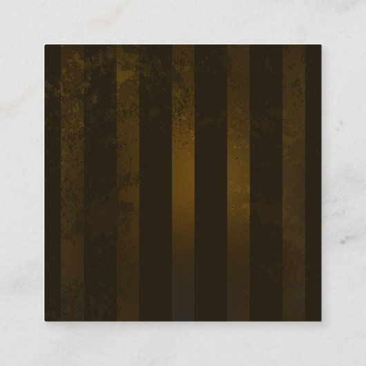 Steampunk Gears en Blue Butterflies Informatiekaartje (Achterkant)