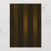 Steampunk Gears en Blue Butterflies Menu (Achterkant)