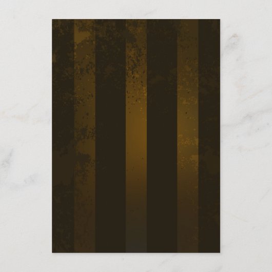 Steampunk Gears en Blue Butterflies Menu (Achterkant)