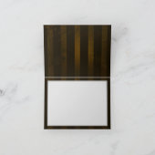 Steampunk Gears en Blue Butterflies Notitiekaartje (Binnen)