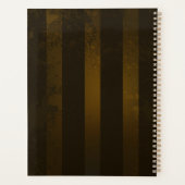 Steampunk Gears en Blue Butterflies Planner (Achterkant)