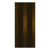 Steampunk Gears en Blue Butterflies Reclamekaart (Achterkant)