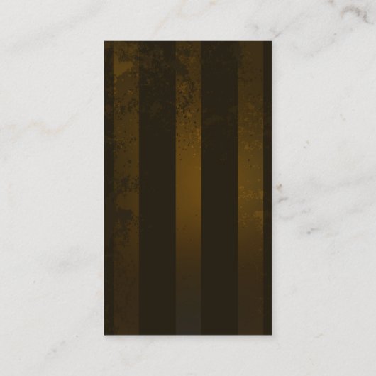 Steampunk Gears en Blue Butterflies Visitekaartje (Achterkant)