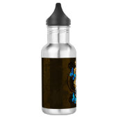 Steampunk Gears en Blue Butterflies Waterfles (Links)