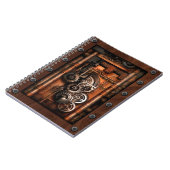 SteamPunk Gears en Rivets Notitieboek (Linkerzijde)