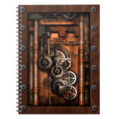 SteamPunk Gears en Rivets Notitieboek (Voorkant)