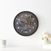 Steampunk Gears fun fAb cool Large Clock Grote Klok (Huis)