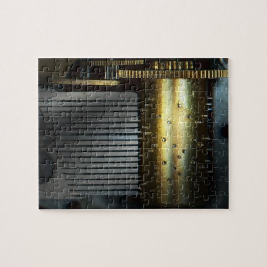 Steampunk - Gears - Muziekmachine Legpuzzel (Horizontaal)
