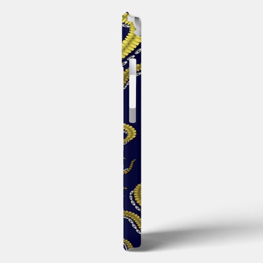 Steampunk Gears Octopus Kraken Case-Mate iPhone Case (Achterkant / Links)