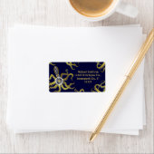 Steampunk Gears Octopus Kraken Etiket (Insitu)