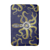 Steampunk Gears Octopus Metal Kraken Badmat (Voorkant Verticaal)