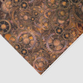 Steampunk Gears ontkoppelen achtergrond Tissuepapier (Detail)