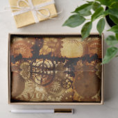 Steampunk Gears Ontvlekpapier Tissuepapier (Geschenk)