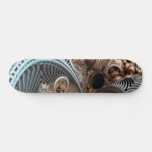 Steampunk Gears Persoonlijk Skateboard (Horizontaal)