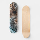 Steampunk Gears Persoonlijk Skateboard (Voorkant)