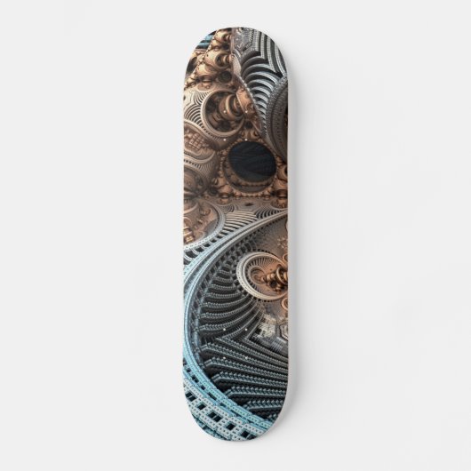 Steampunk Gears Persoonlijk Skateboard (Voorkant)