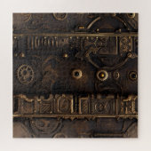 Steampunk Gears Puzzle Legpuzzel (Horizontaal)
