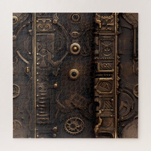 Steampunk Gears Puzzle Legpuzzel (Verticaal)