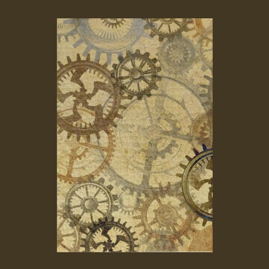 Steampunk Gears Puzzle Legpuzzel