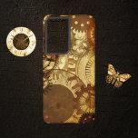 Steampunk Gears Samsung Galaxy Hoesje<br><div class="desc">Steampunk Gears Samsung Galaxy S21 Ultra Hoesje</div>