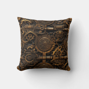 Steampunk Gears-Sierkussen Kussen