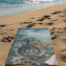 Steampunk Gears Waterverf - Klokwerk